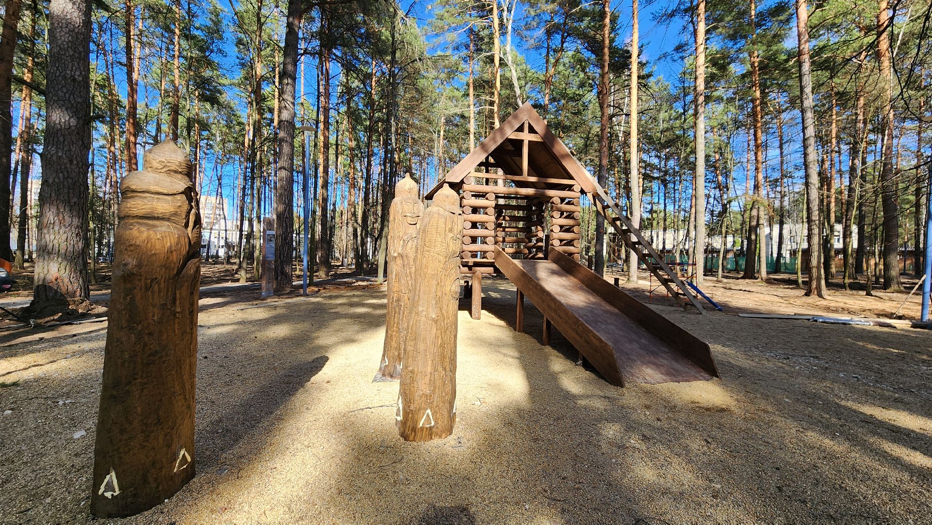 протвино, парк сказка, избушка бабы яги,