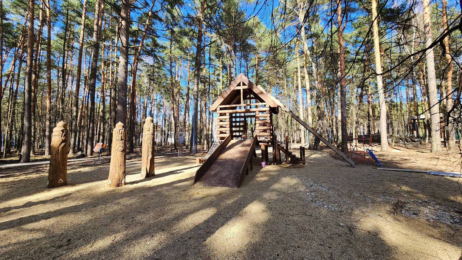 протвино, парк сказка, избушка бабы яги,