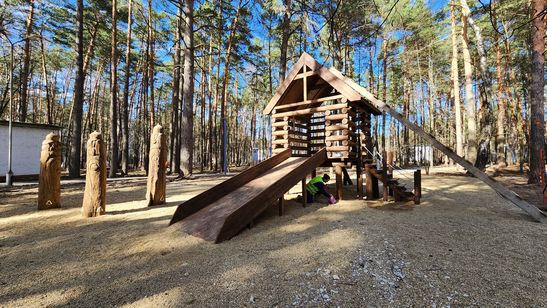 протвино, парк сказка, избушка бабы яги,