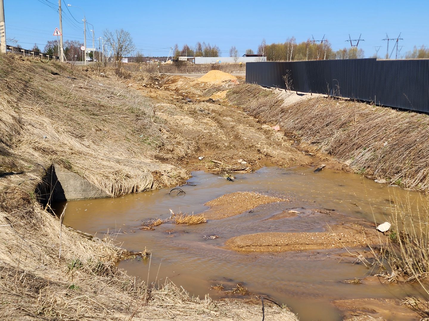 Чехов, деревня Чепелево, улица Энтузиастов, наводнение, подтопление, разлив воды, пруды, дренажная система, МЧС, Мособлпожспас,