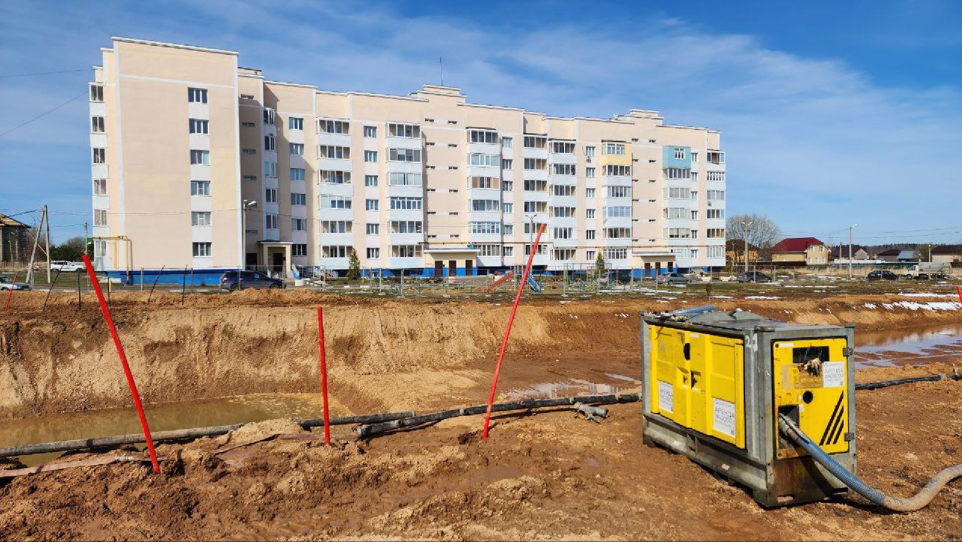 Талдом, Микрорайон Солнечный, Переселение из аварийного жилья,