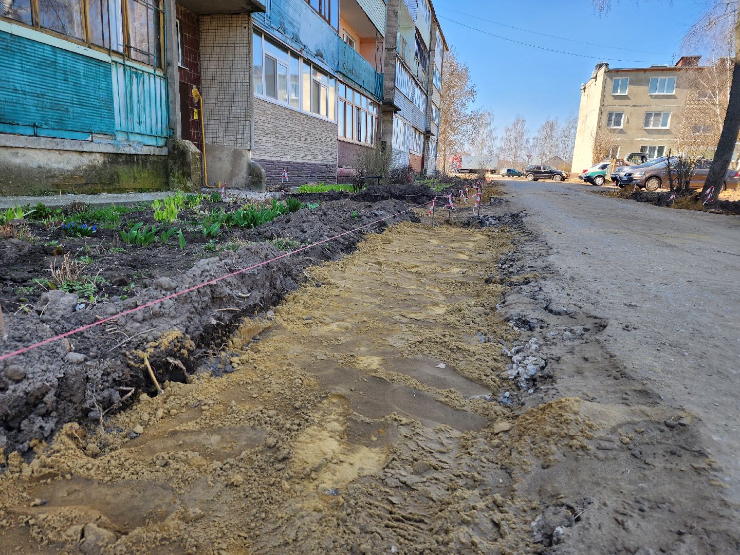 зарайск, благоустройство двора, благоустройство территорий,