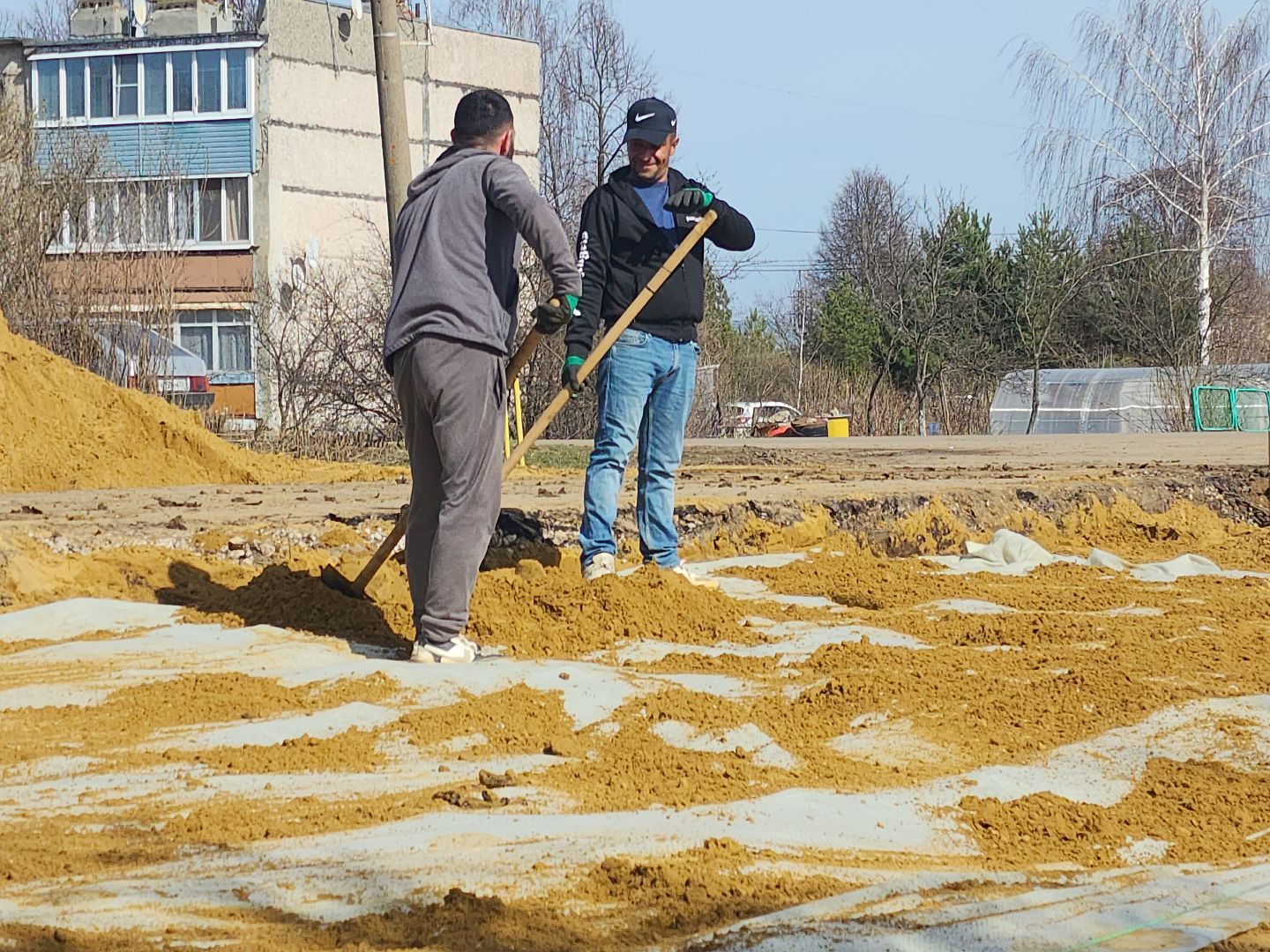 зарайск, благоустройство двора, благоустройство территорий,