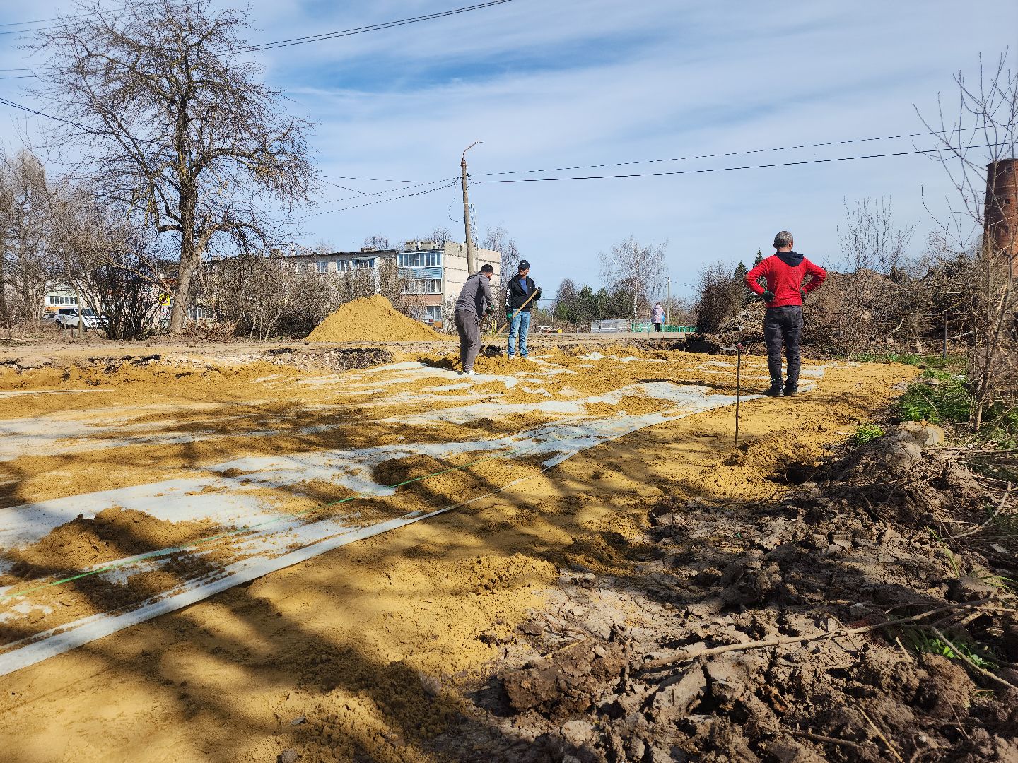 зарайск, благоустройство двора, благоустройство территорий,