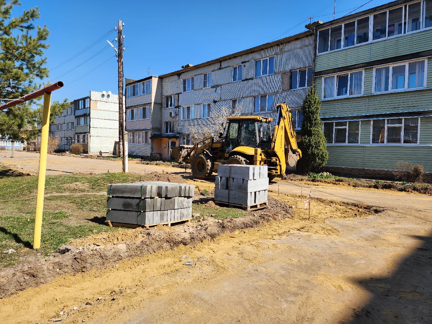 зарайск, благоустройство двора, благоустройство территорий,