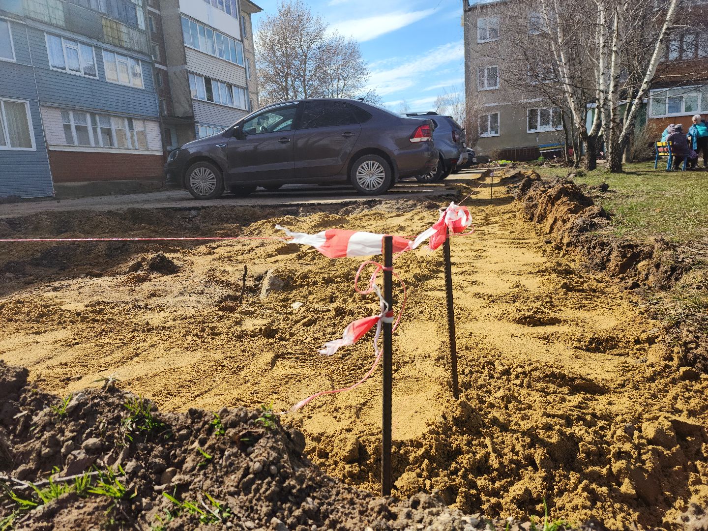 зарайск, благоустройство двора, благоустройство территорий,