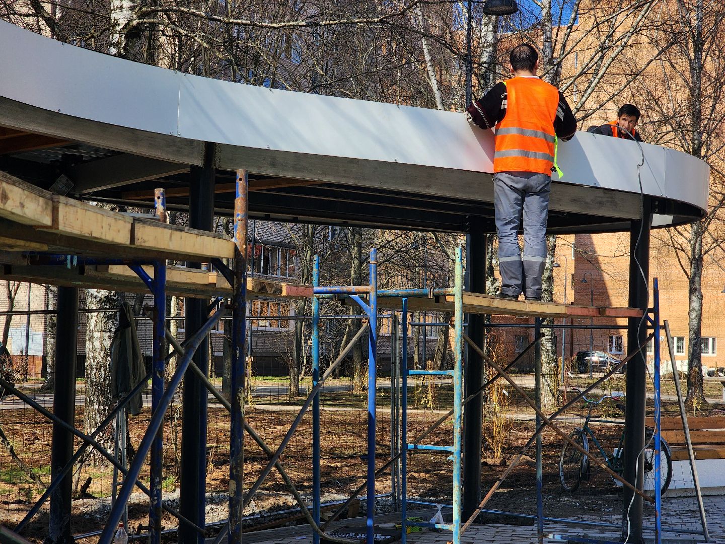 дубна, сквер журавлева, благоуйстройство, совет депутатов,