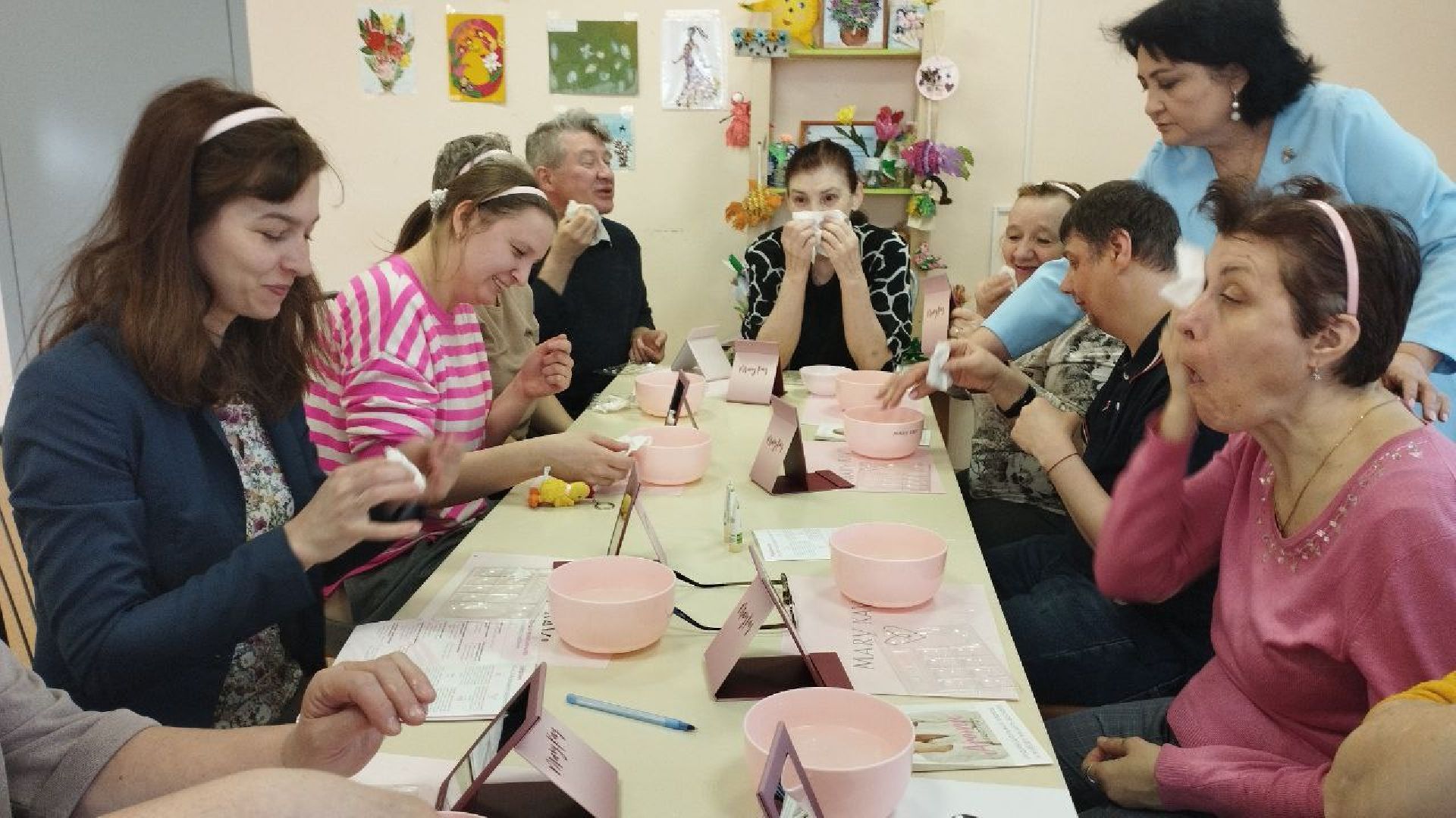 ивантеевка, центр социального обслуживания, мамино время,  косметическое производство, уход за лицом, уход за кожей, мамы, мамы особенных детей, бабушки и внуки,