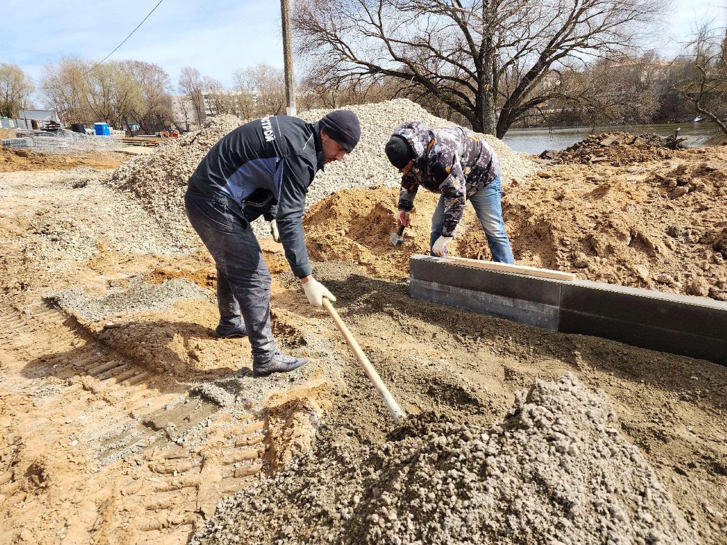 Чехов, улица Береговая, набережная реки теребенка, благоустройство, реконструкция, обновление, смотровая площадка, пешеходные дорожки, сеть водоснабжения, туалет, госпрограмма московской области, формирование комфортной городской среды,