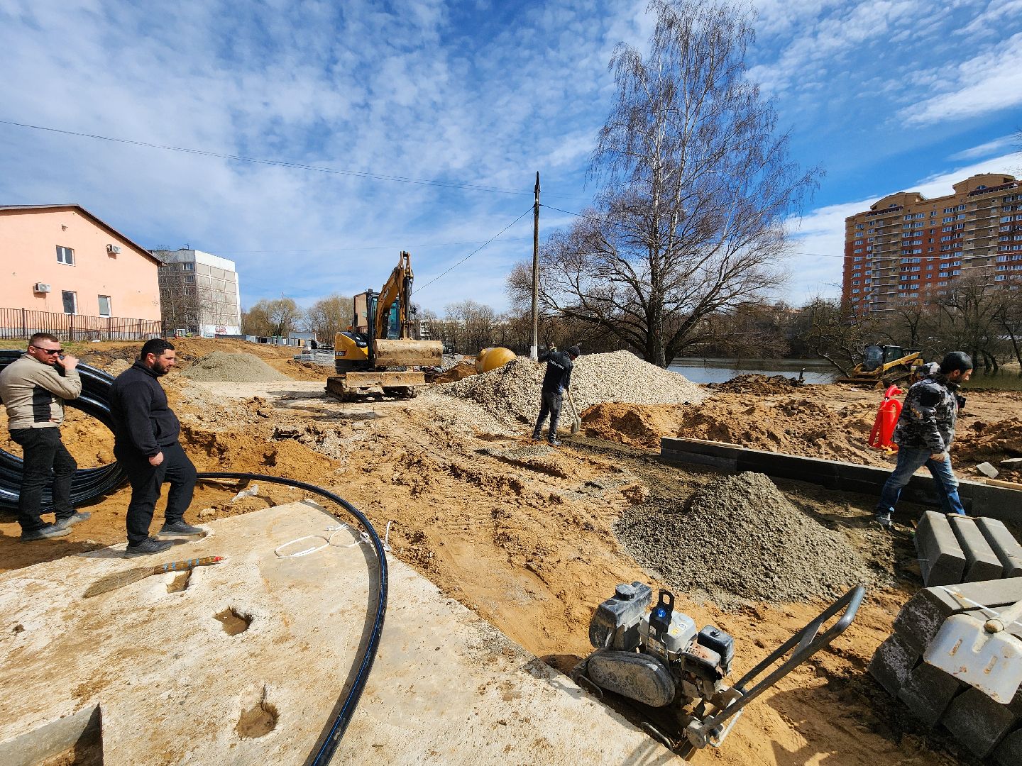Чехов, улица Береговая, набережная реки теребенка, благоустройство, реконструкция, обновление, смотровая площадка, пешеходные дорожки, сеть водоснабжения, туалет, госпрограмма московской области, формирование комфортной городской среды,