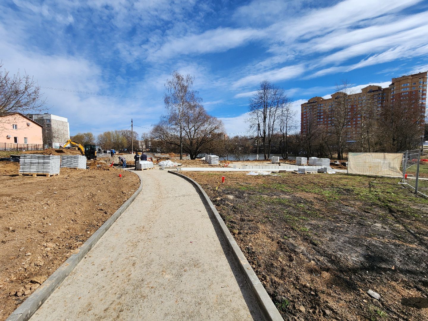 Чехов, улица Береговая, набережная реки теребенка, благоустройство, реконструкция, обновление, смотровая площадка, пешеходные дорожки, сеть водоснабжения, туалет, госпрограмма московской области, формирование комфортной городской среды,