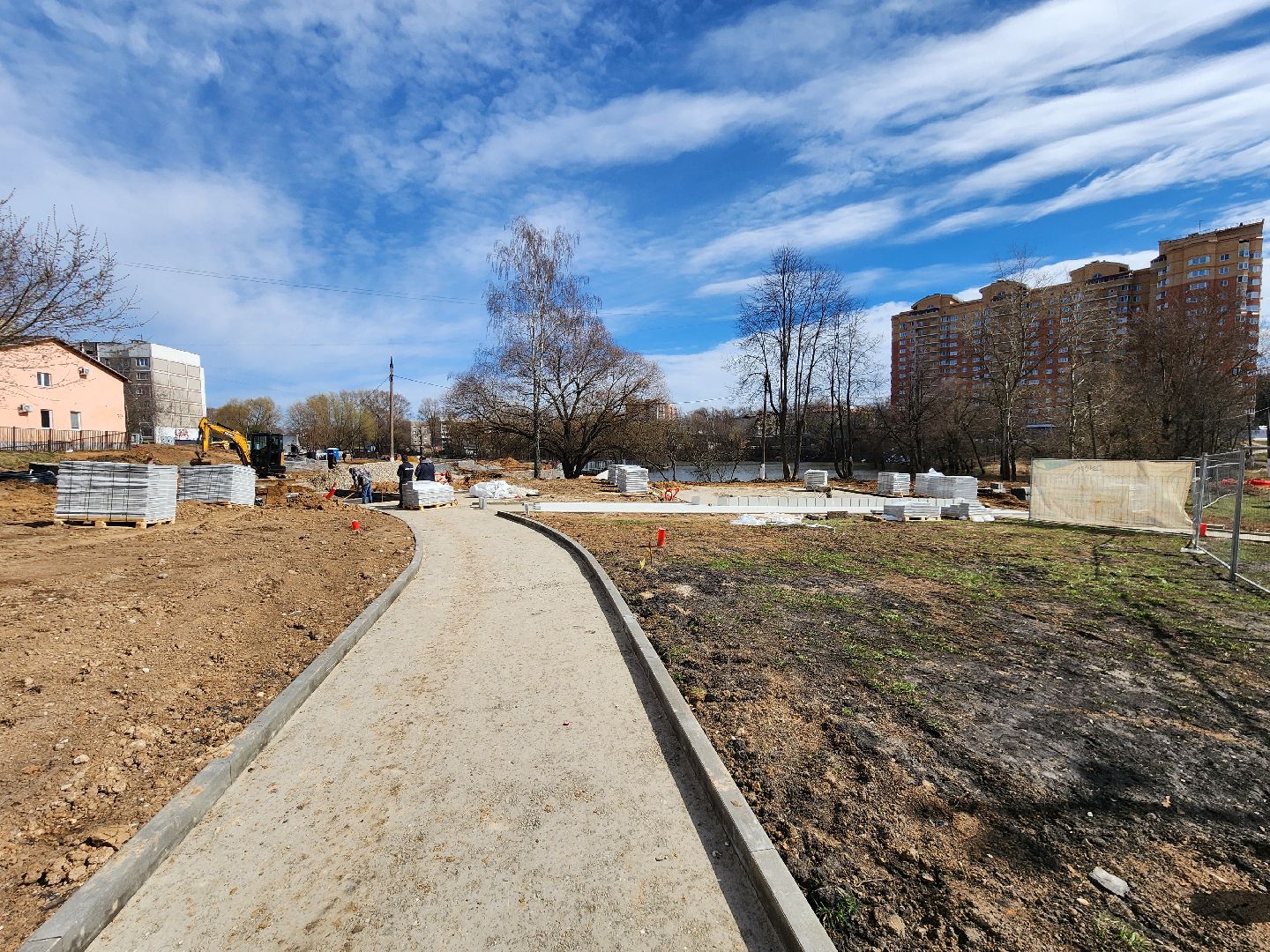 Чехов, улица Береговая, набережная реки теребенка, благоустройство, реконструкция, обновление, смотровая площадка, пешеходные дорожки, сеть водоснабжения, туалет, госпрограмма московской области, формирование комфортной городской среды,