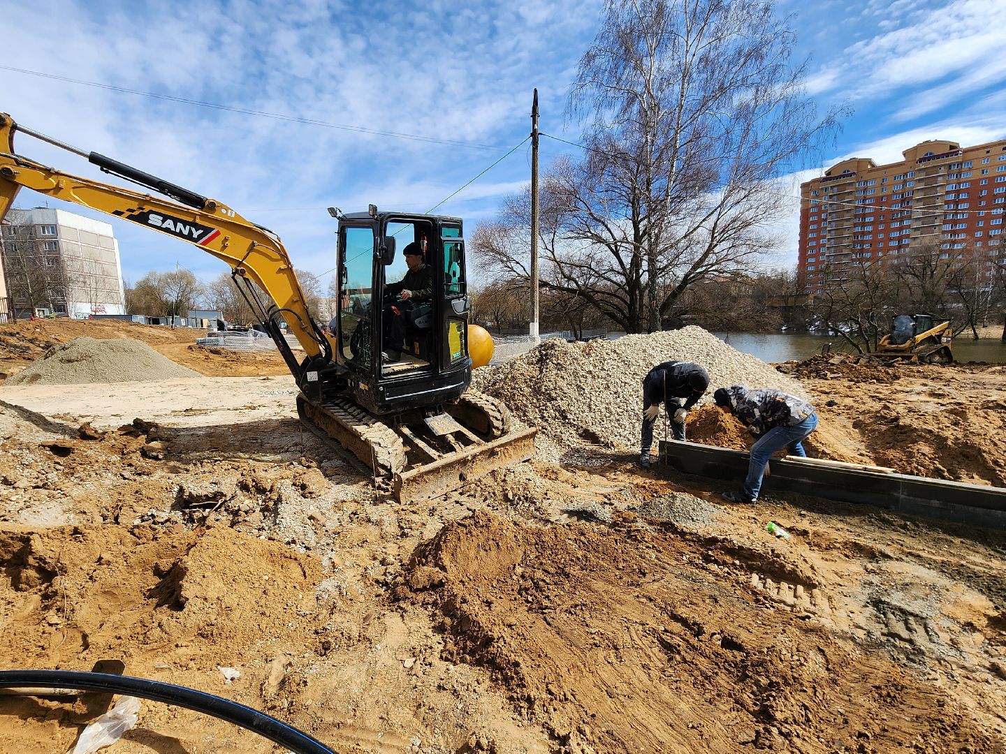 Чехов, улица Береговая, набережная реки теребенка, благоустройство, реконструкция, обновление, смотровая площадка, пешеходные дорожки, сеть водоснабжения, туалет, госпрограмма московской области, формирование комфортной городской среды,