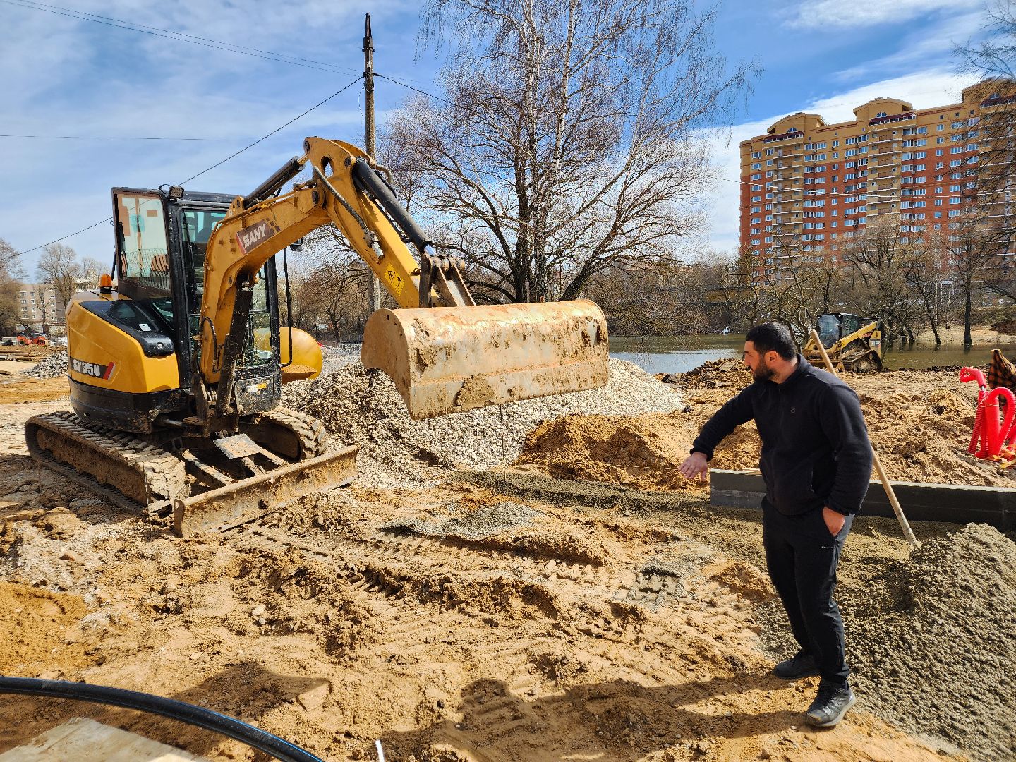 Чехов, улица Береговая, набережная реки теребенка, благоустройство, реконструкция, обновление, смотровая площадка, пешеходные дорожки, сеть водоснабжения, туалет, госпрограмма московской области, формирование комфортной городской среды,