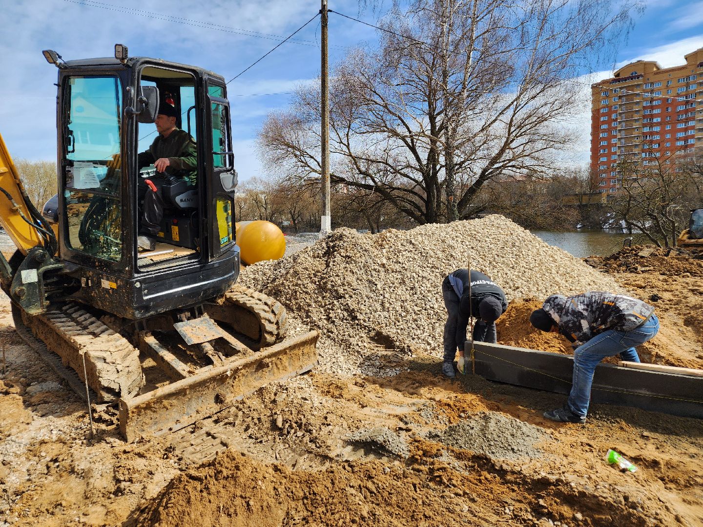 Чехов, улица Береговая, набережная реки теребенка, благоустройство, реконструкция, обновление, смотровая площадка, пешеходные дорожки, сеть водоснабжения, туалет, госпрограмма московской области, формирование комфортной городской среды,