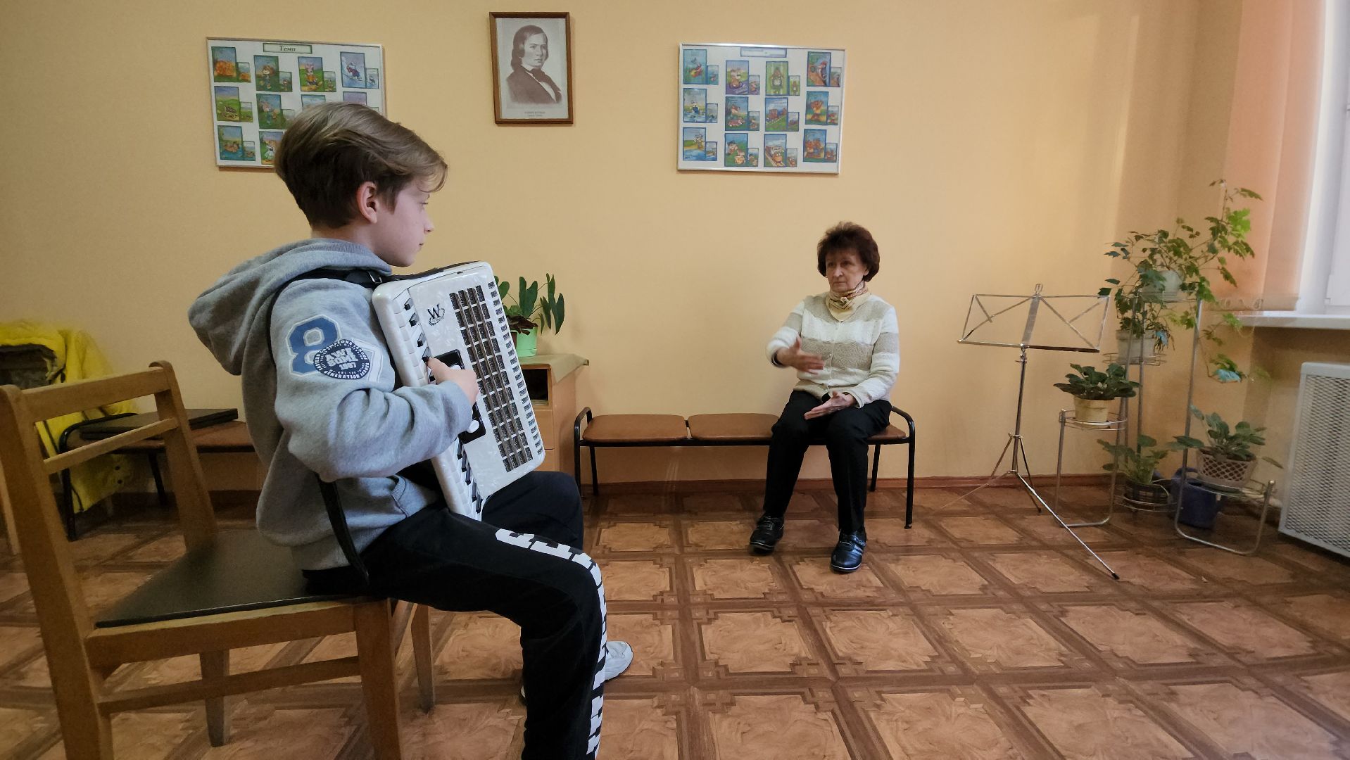 новый учебный год, Школа искусств , Лобня ,