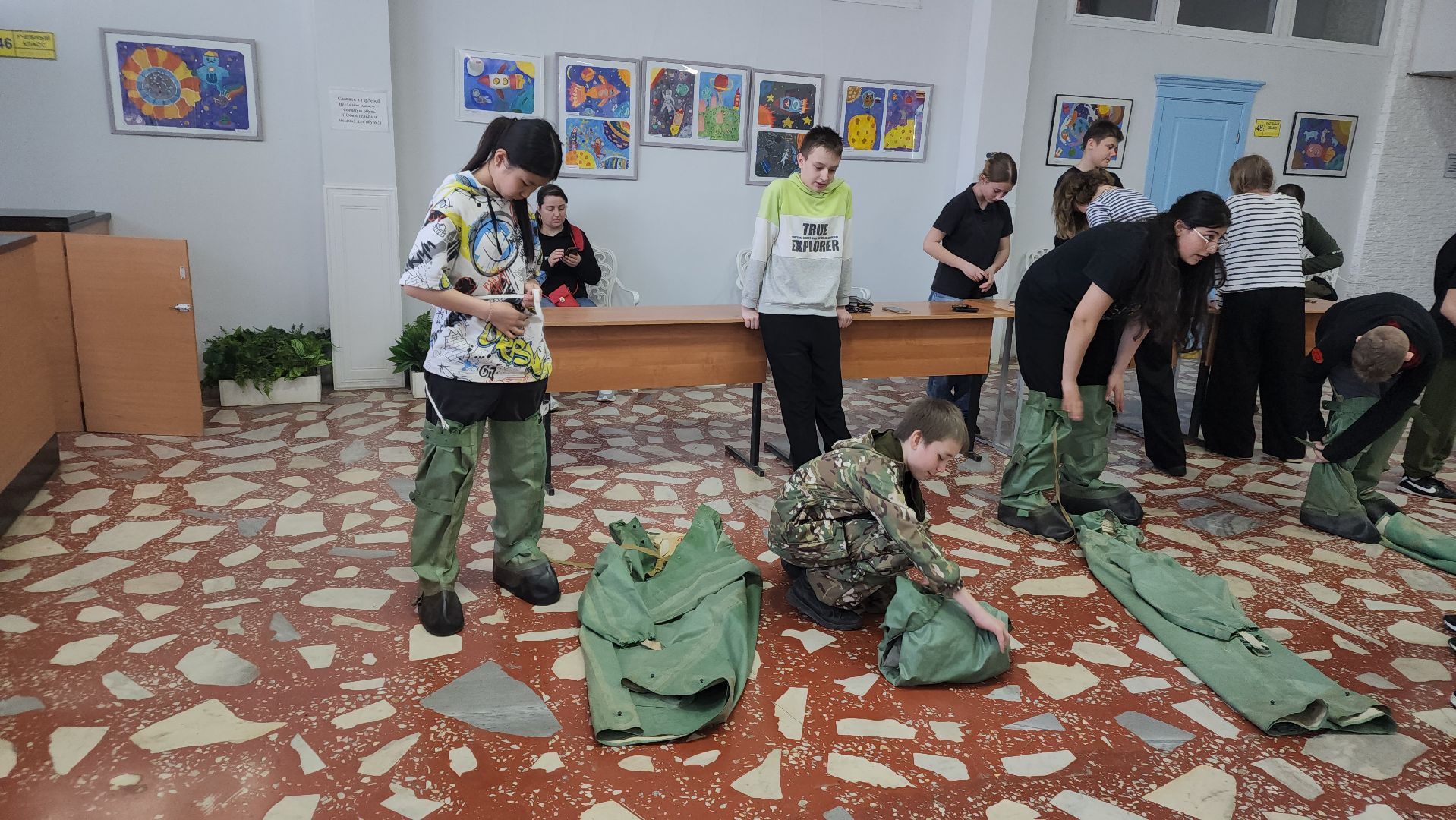 подольск, юнармейцы, занятия,