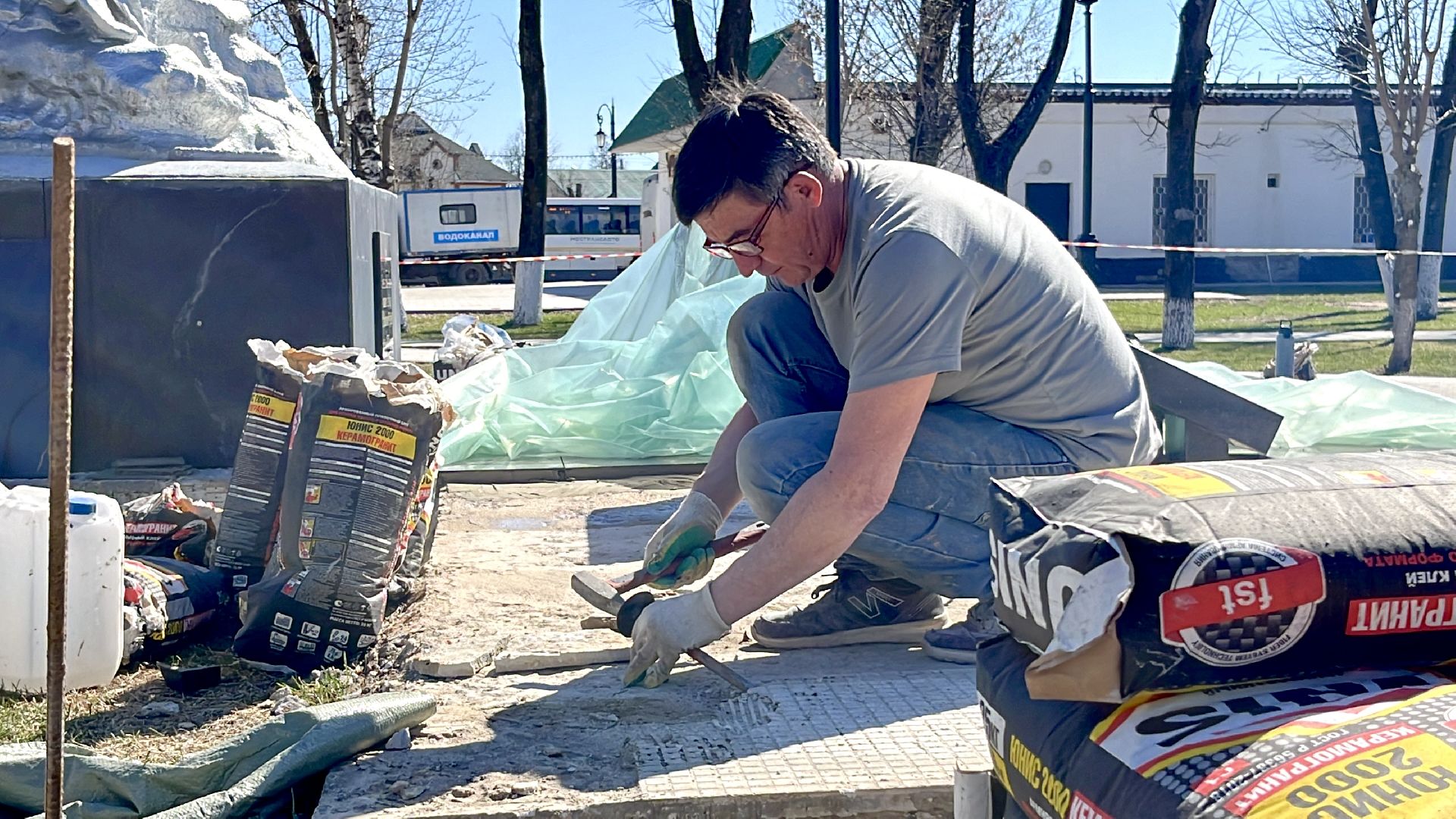 наро-фоминский городской округ,верея, благоустройство 2025, благоустройство памятников,победе 80,