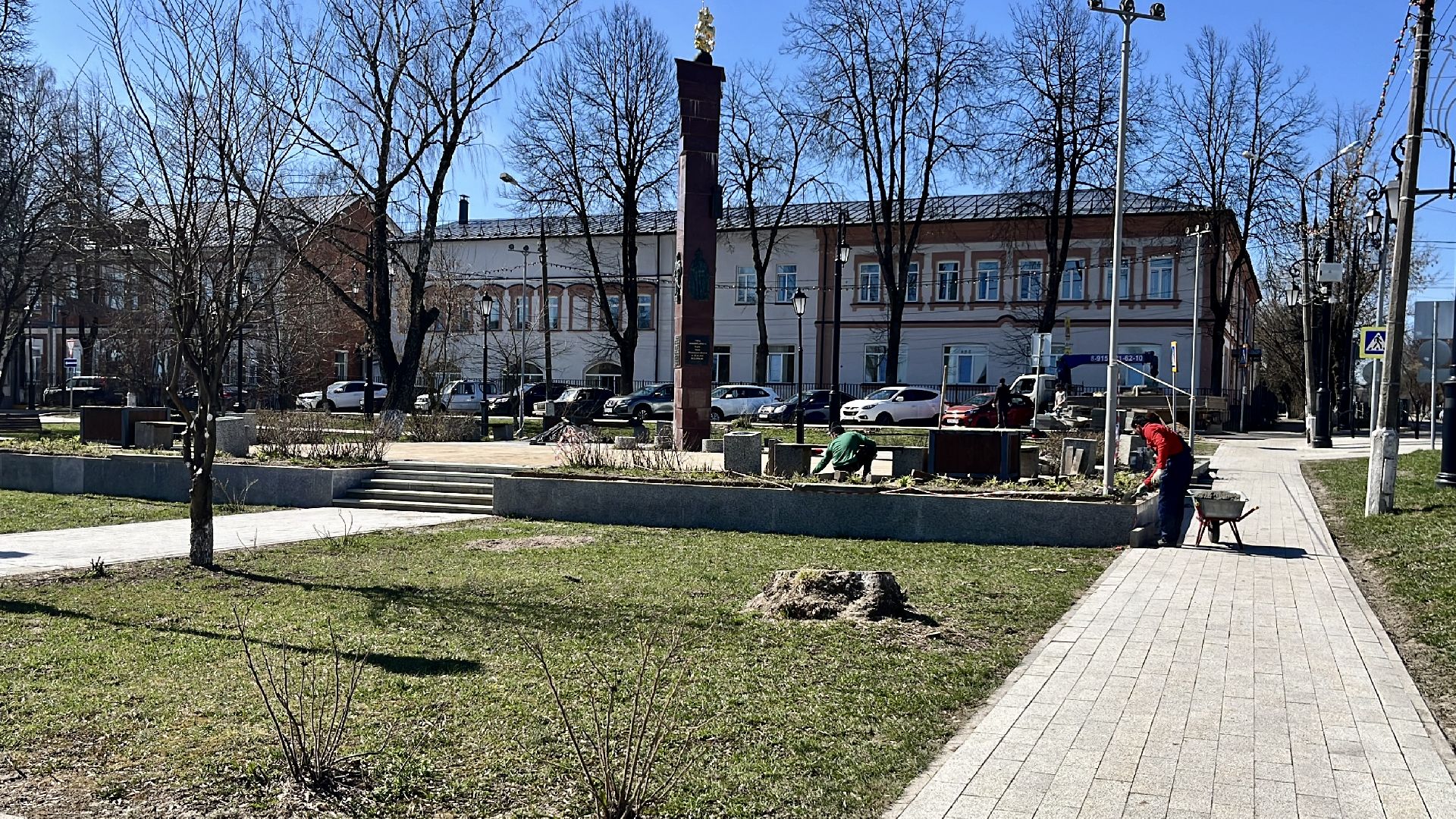 наро-фоминский городской округ,верея, благоустройство 2025, благоустройство памятников,победе 80,