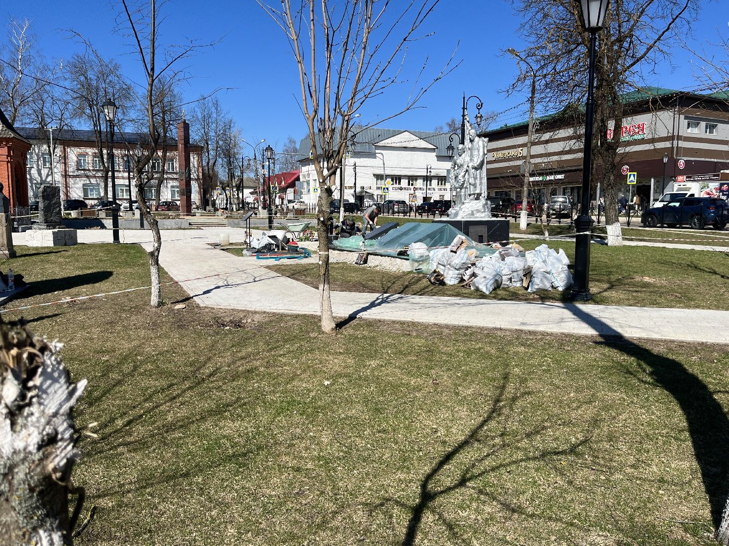 наро-фоминский городской округ,верея, благоустройство 2025, благоустройство памятников,победе 80,