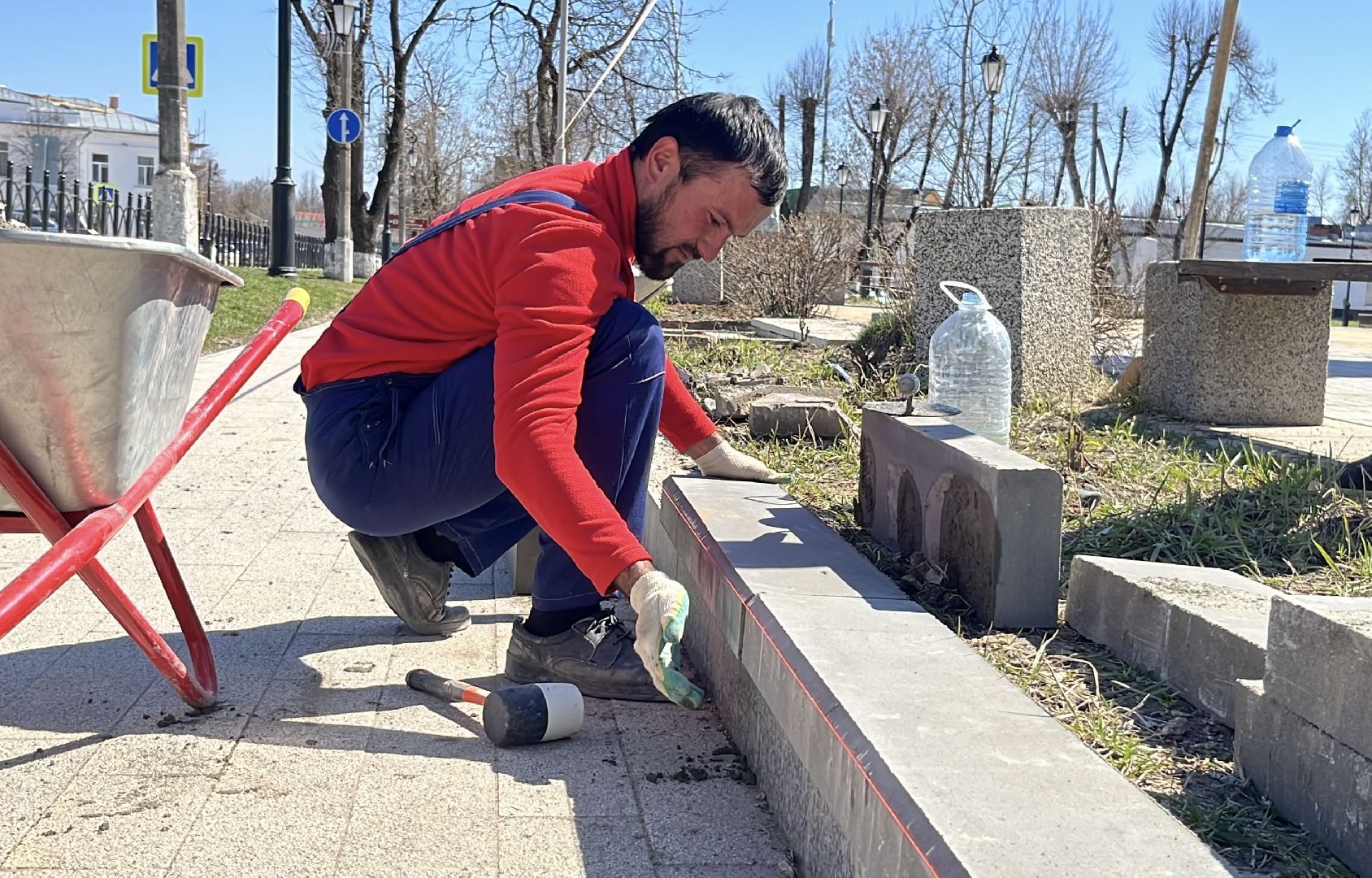 наро-фоминский городской округ,верея, благоустройство 2025, благоустройство памятников,победе 80,