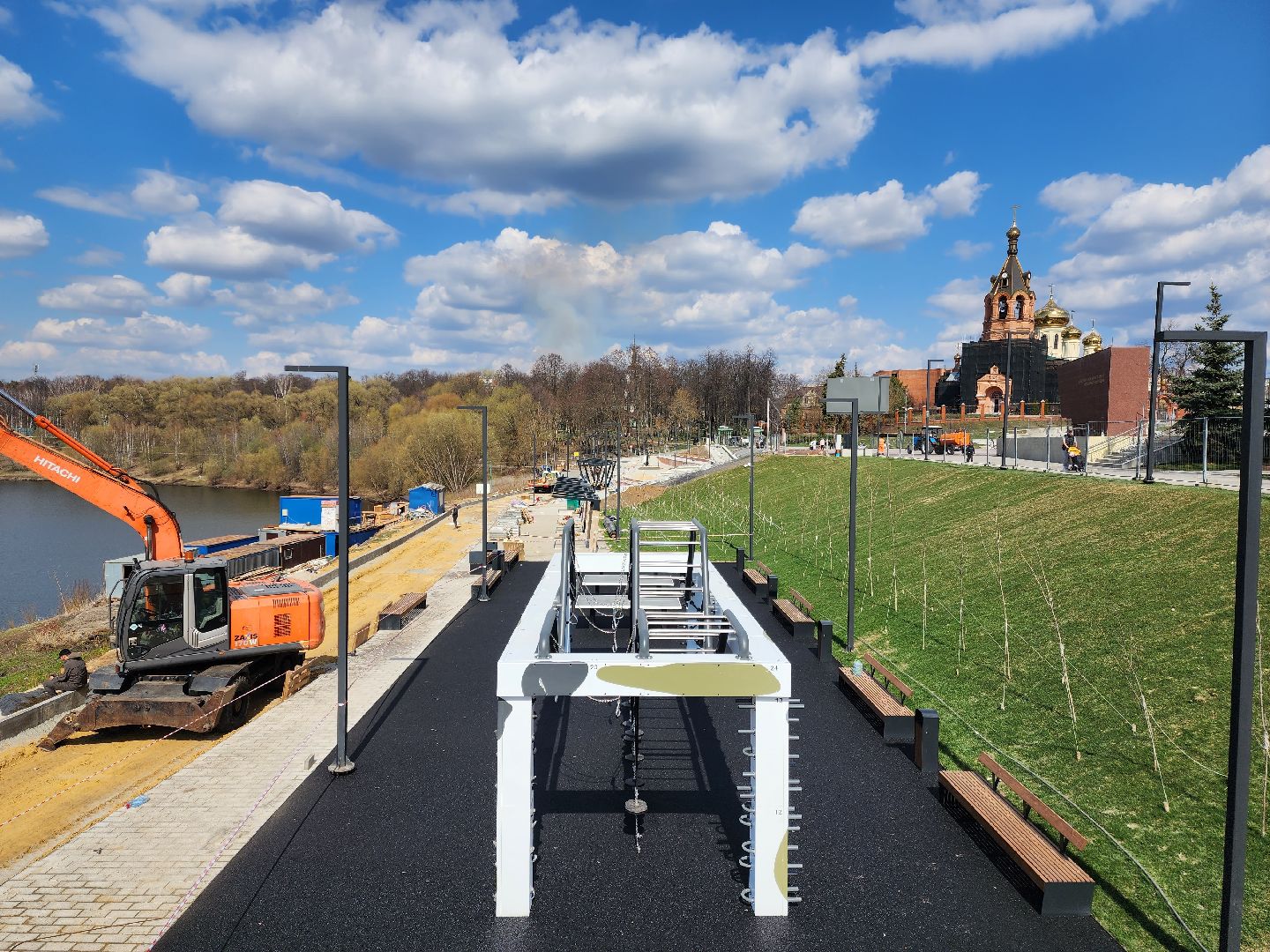 раменское, благоустройство, реконструкция площади победы, второй этап,