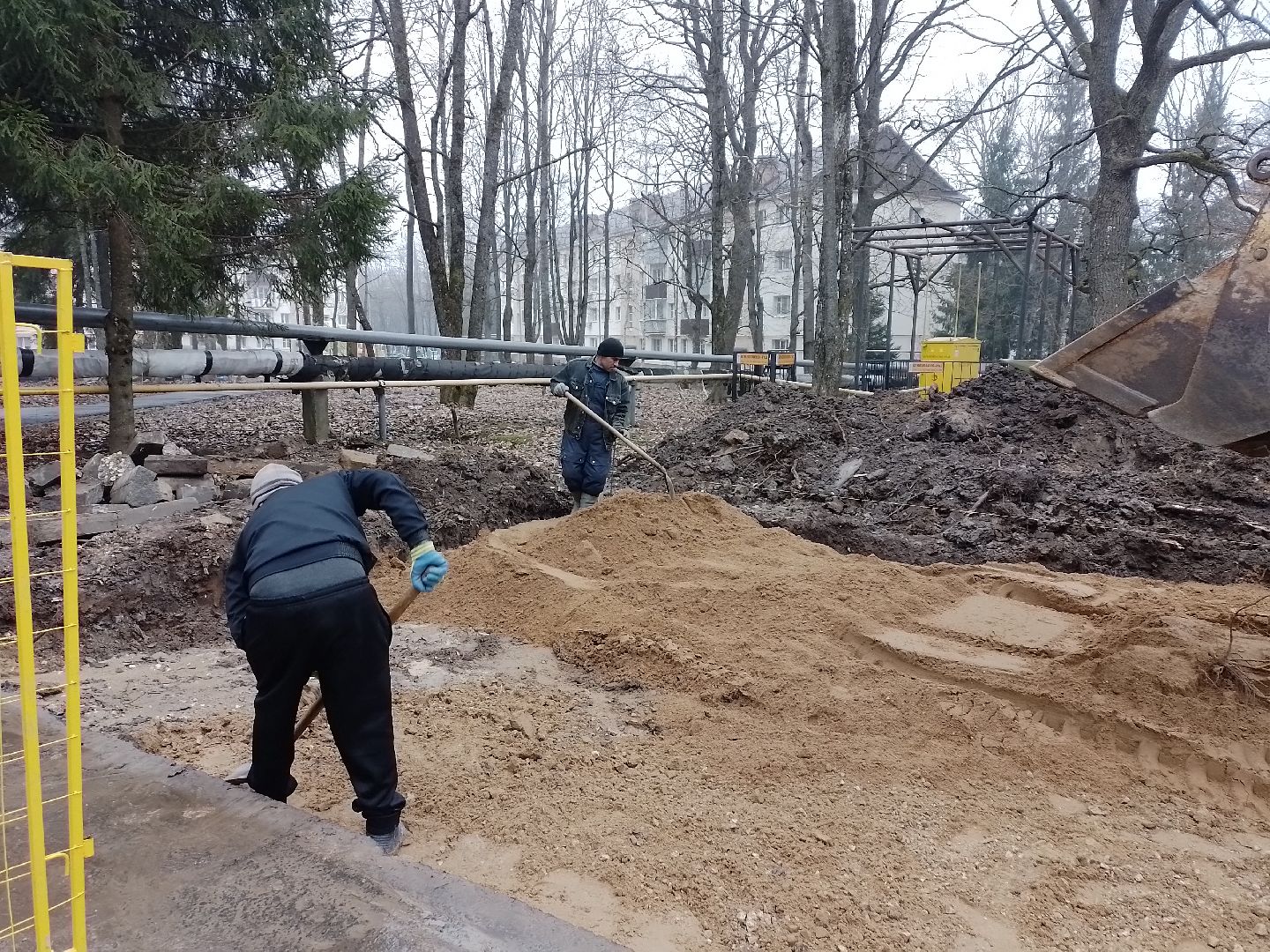 благоустройство, парковка, городской округ восход, строителтство,