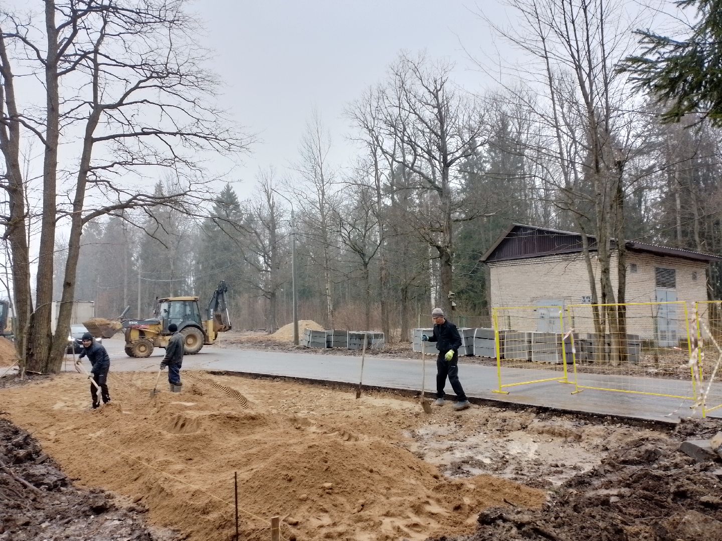 благоустройство, парковка, городской округ восход, строителтство,