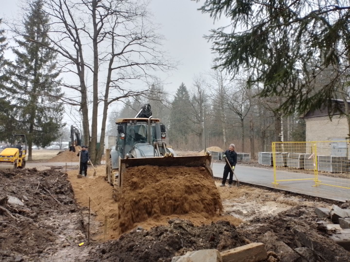 благоустройство, парковка, городской округ восход, строителтство,