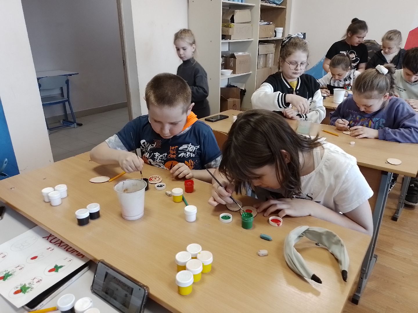 пасха, мастер-класс, роспись, городской округ восход,