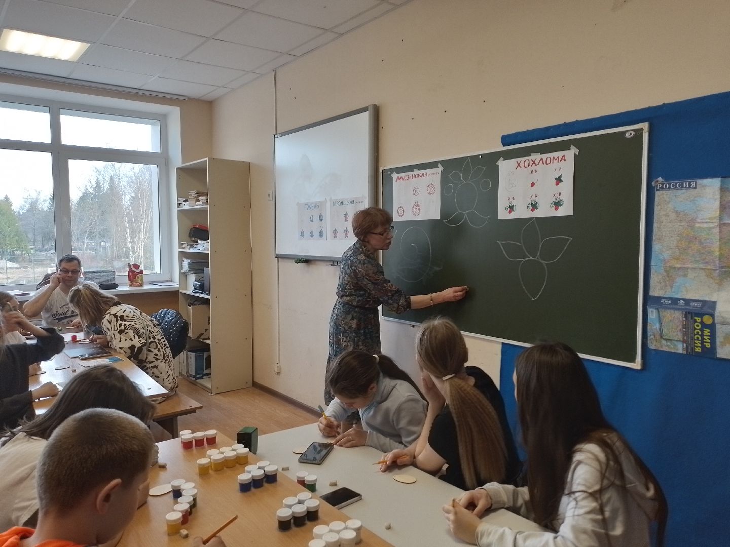 пасха, мастер-класс, роспись, городской округ восход,