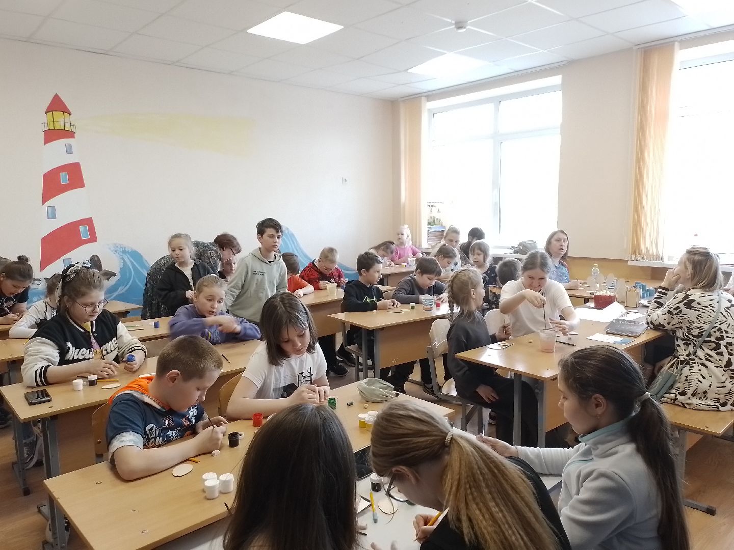 пасха, мастер-класс, роспись, городской округ восход,