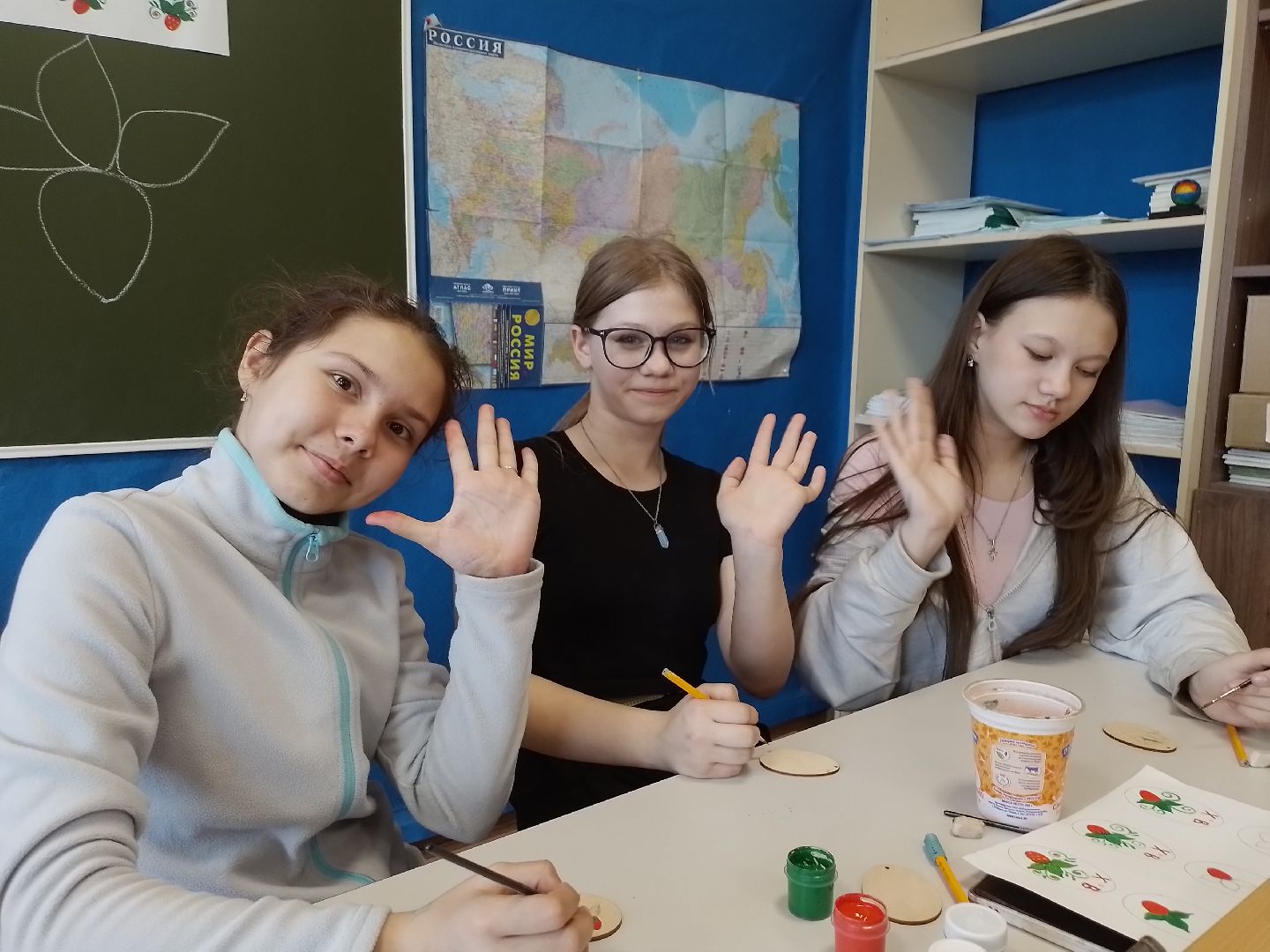 пасха, мастер-класс, роспись, городской округ восход,