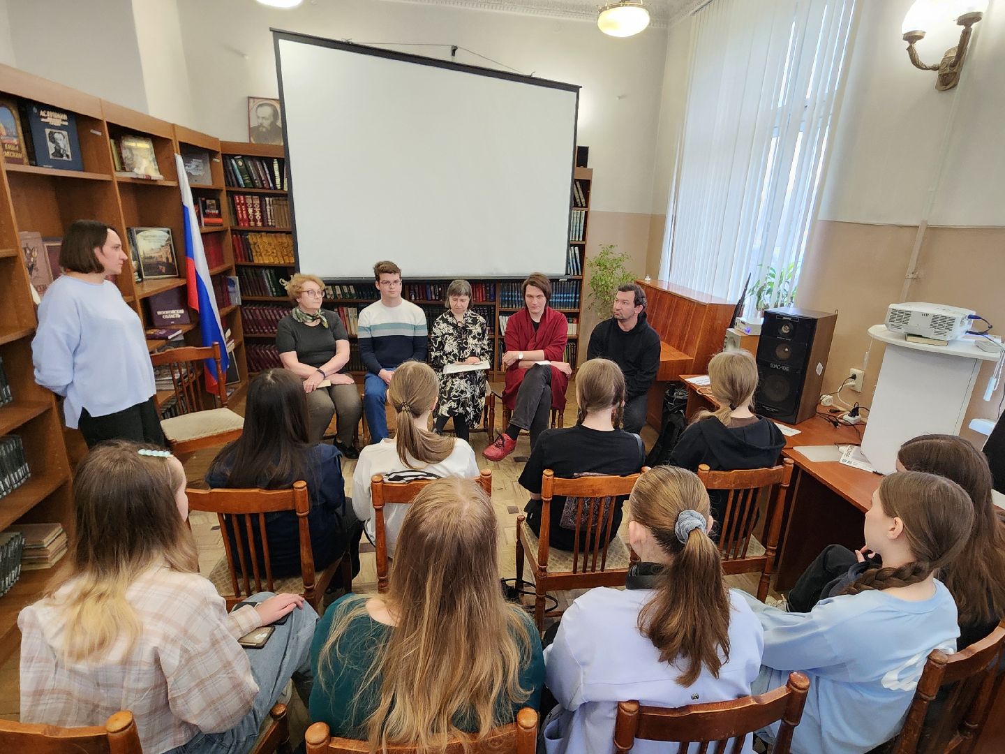 фрязино, профориентация для школьников, библиотека, профессионалы, профессии,