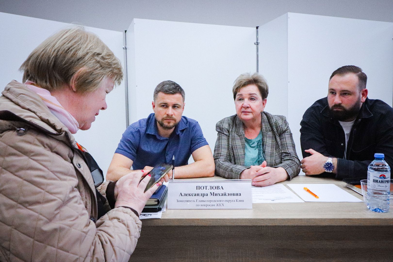 клин, общество, выездная администрация, ремонт дорог, жкх, благоустройство,