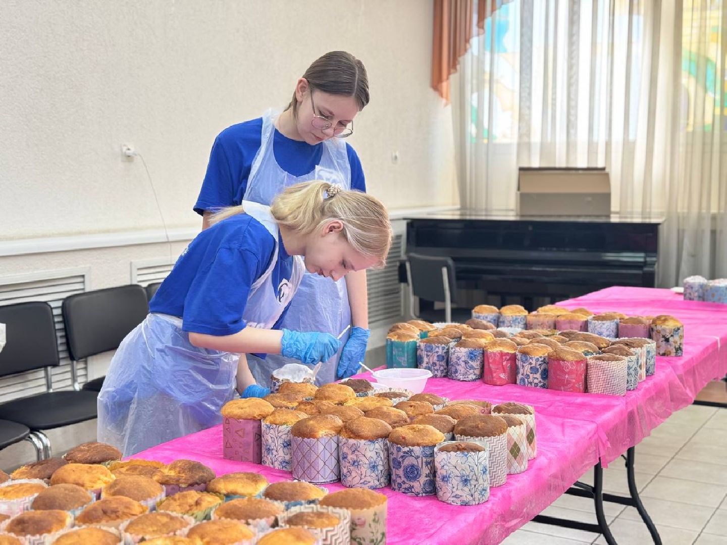 можайск, можайский муниципальный округ, подмосковье, украшение куличей, пасха, праздник,спецоперация , волонтры,