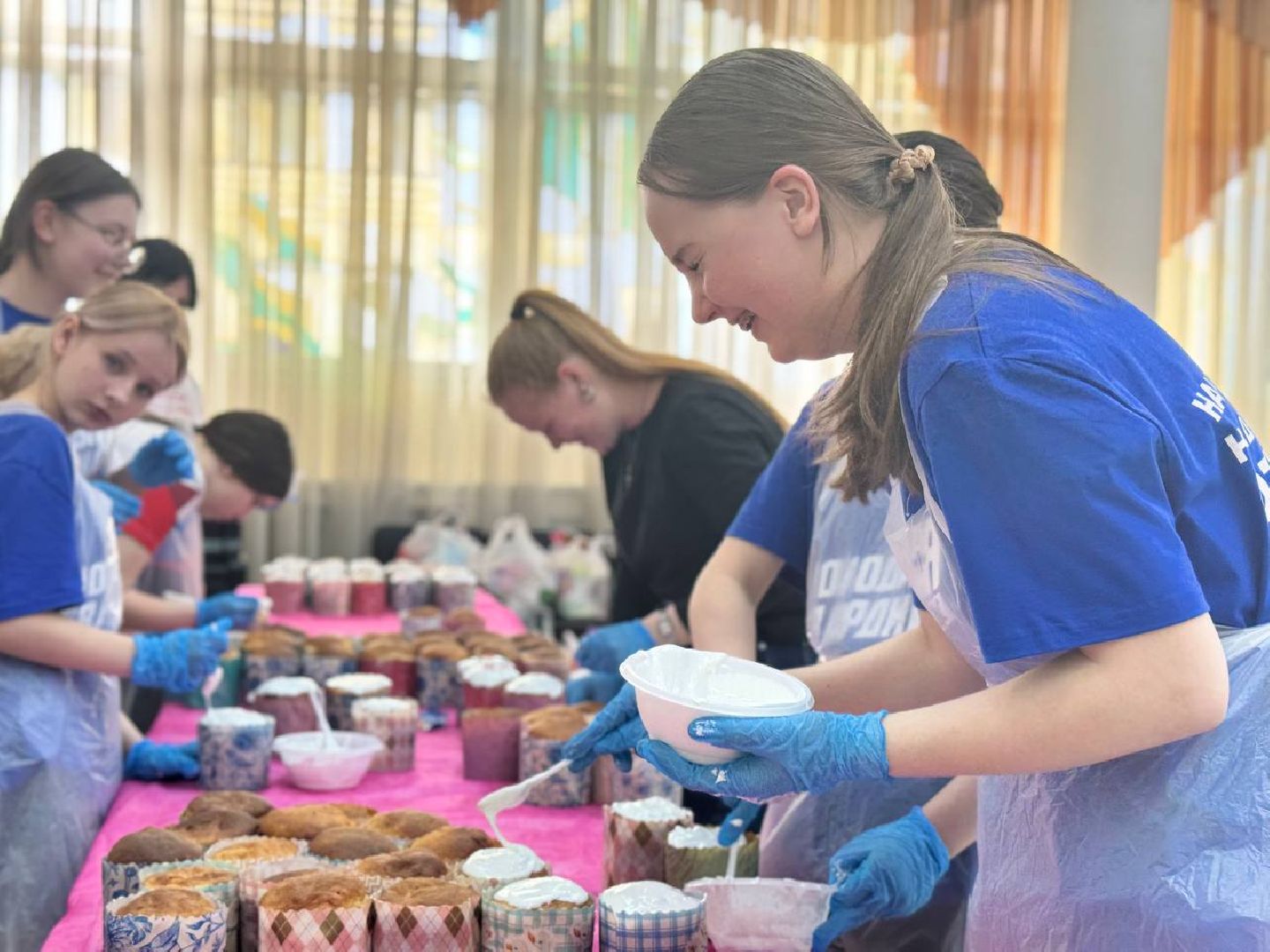 можайск, можайский муниципальный округ, подмосковье, украшение куличей, пасха, праздник,спецоперация , волонтры,