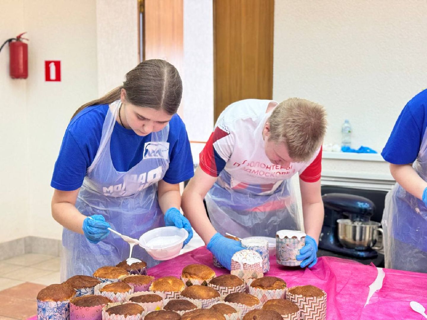 можайск, можайский муниципальный округ, подмосковье, украшение куличей, пасха, праздник,спецоперация , волонтры,