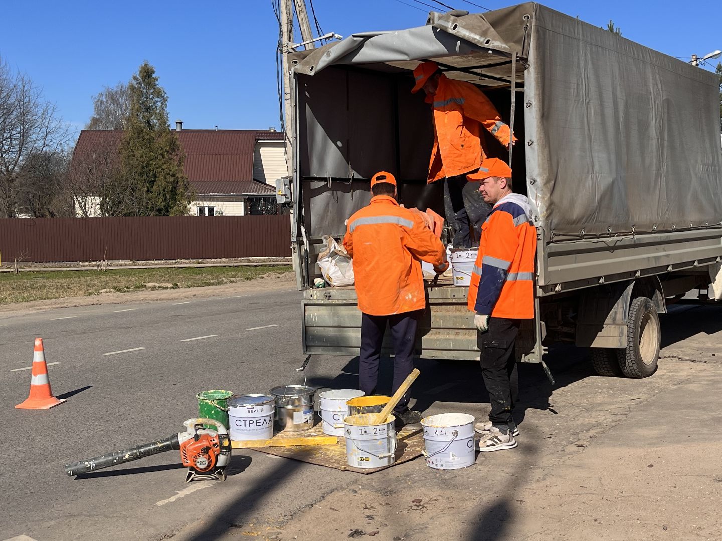 Шаховская, зебра, пешеходный переход