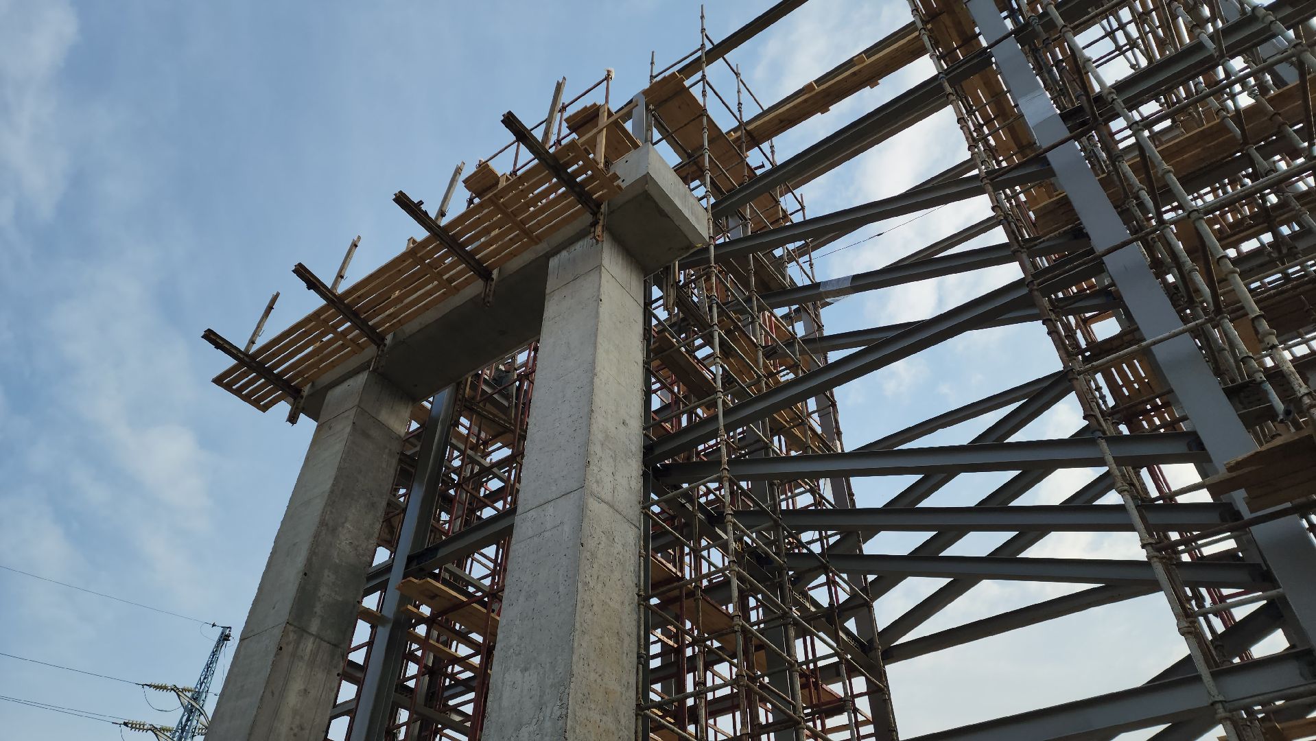 надземный переход, Лобня, ржд,