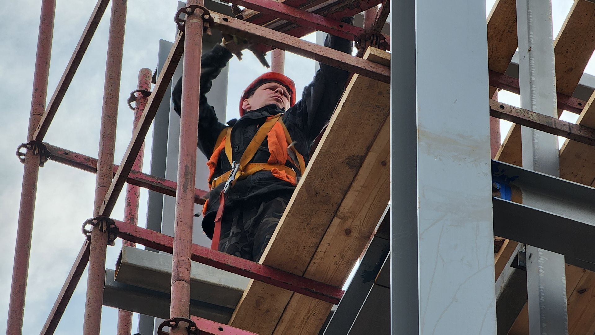 надземный переход, Лобня, ржд,