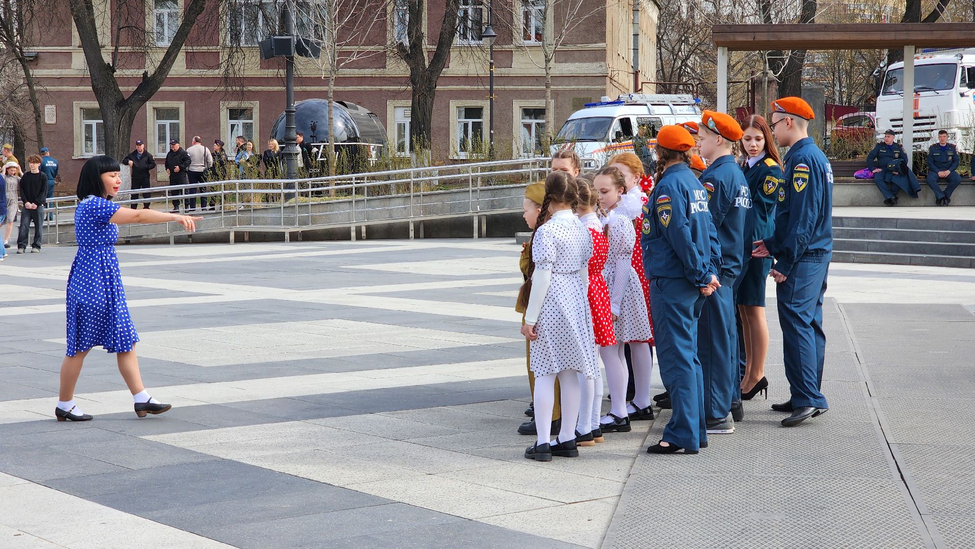 День Победы, Фонтанная площадь, Спасательный центр МЧС, Ногинск, Богородский городской округ,