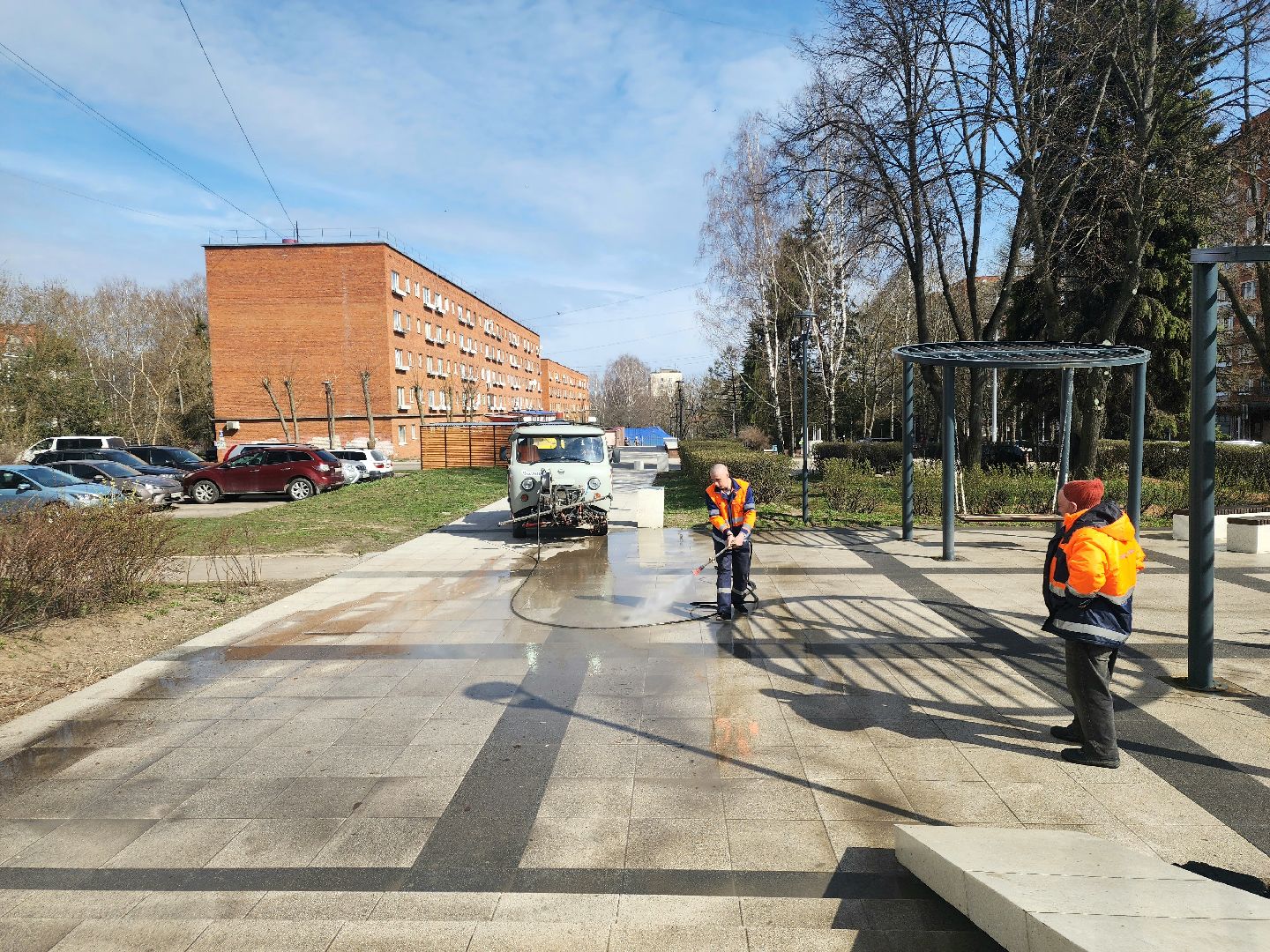 пущино, благоустройство, коммунальная техника, серпухов ,