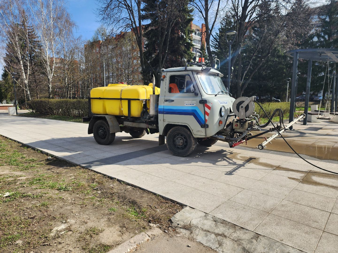 пущино, благоустройство, коммунальная техника, серпухов ,