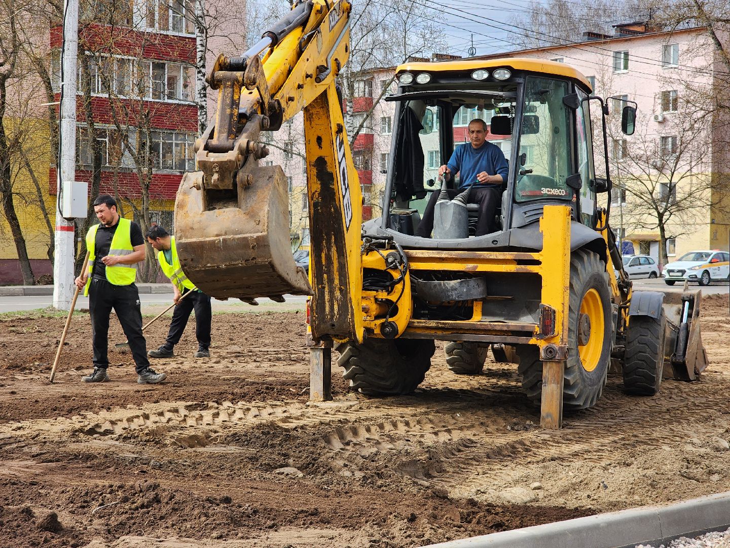 раменское, жкх, восстановление благоустройства территории после ремонта канализации ,