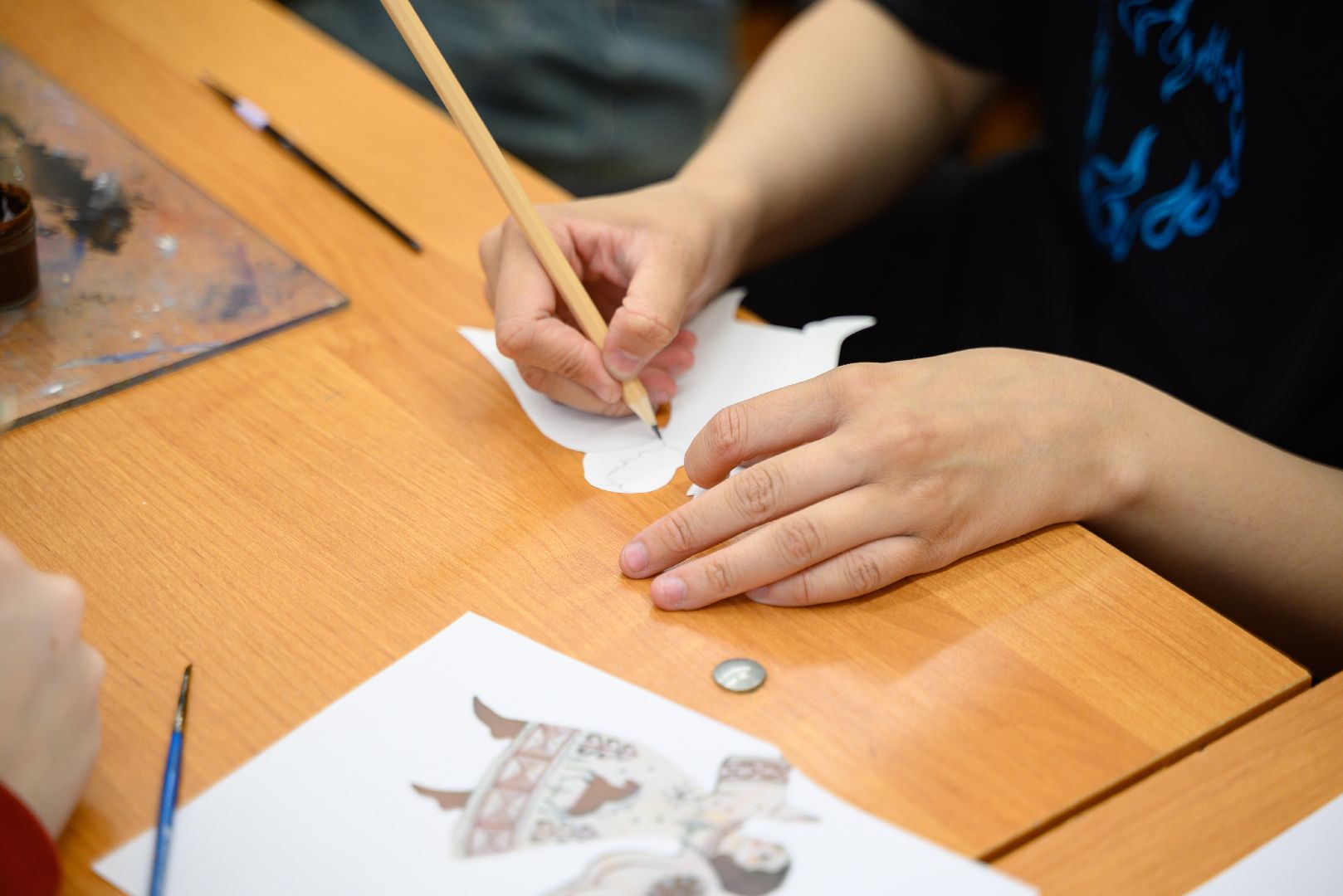 лыткарино, культура, дом детского творчества, художественная школа, роспись, мастер класс,