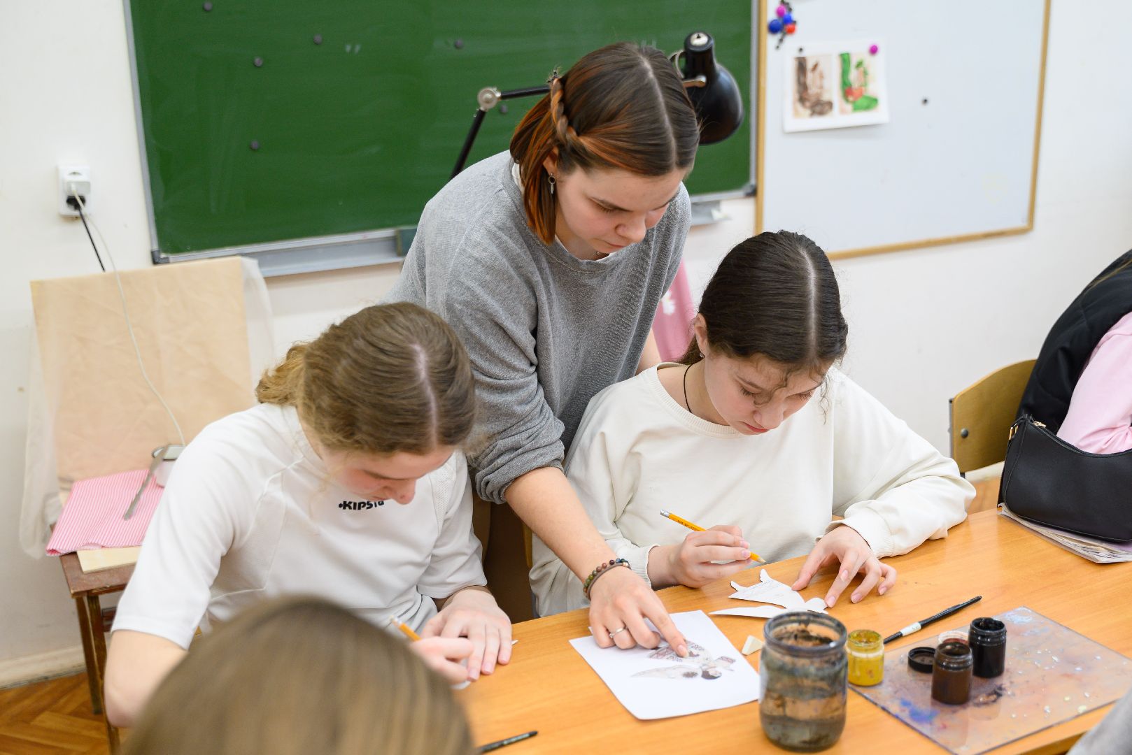 лыткарино, культура, дом детского творчества, художественная школа, роспись, мастер класс,