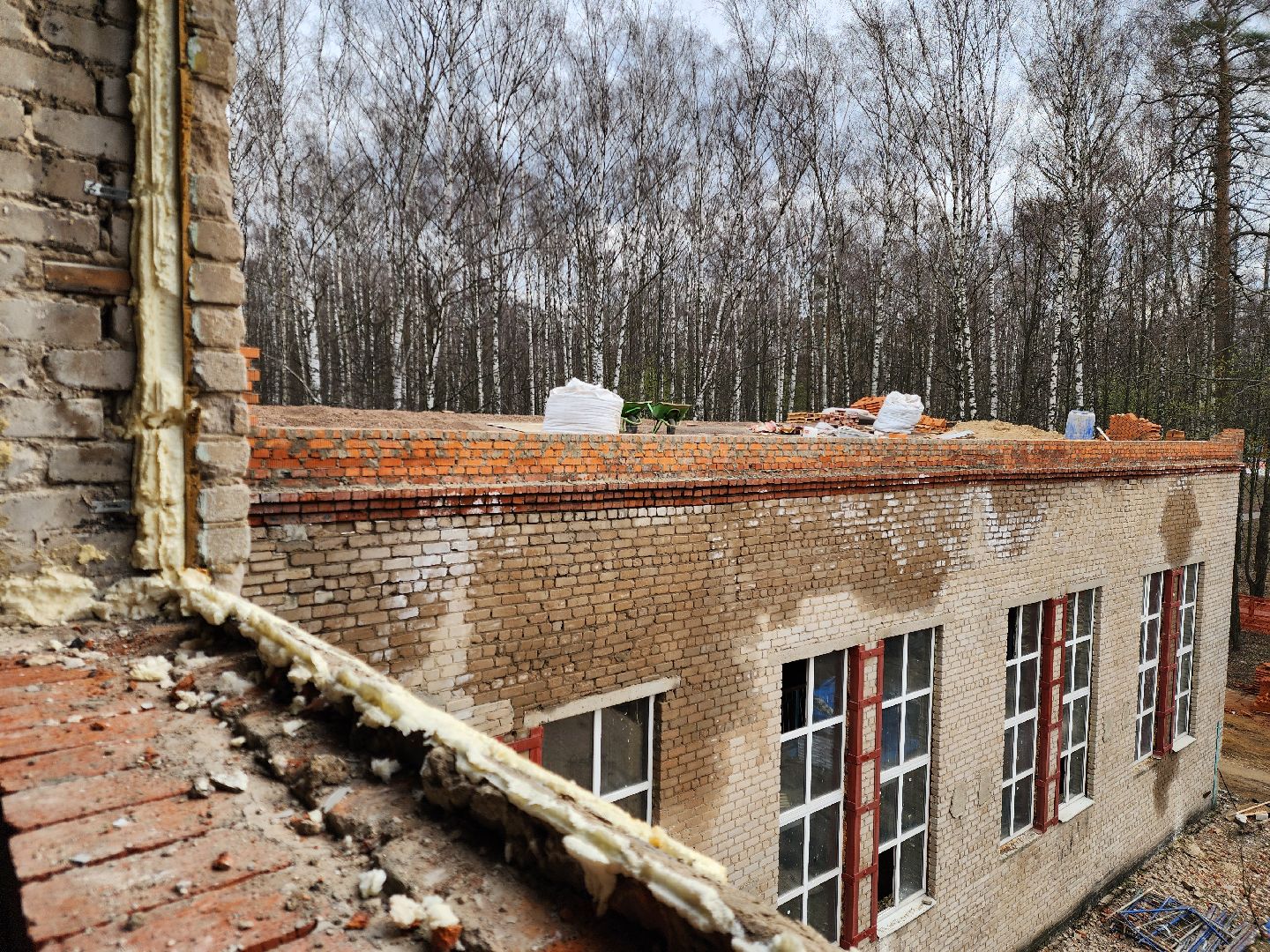 ногинск, строительство, капитальный ремонт, центр отбразования, благоустройство, ремонт школы,