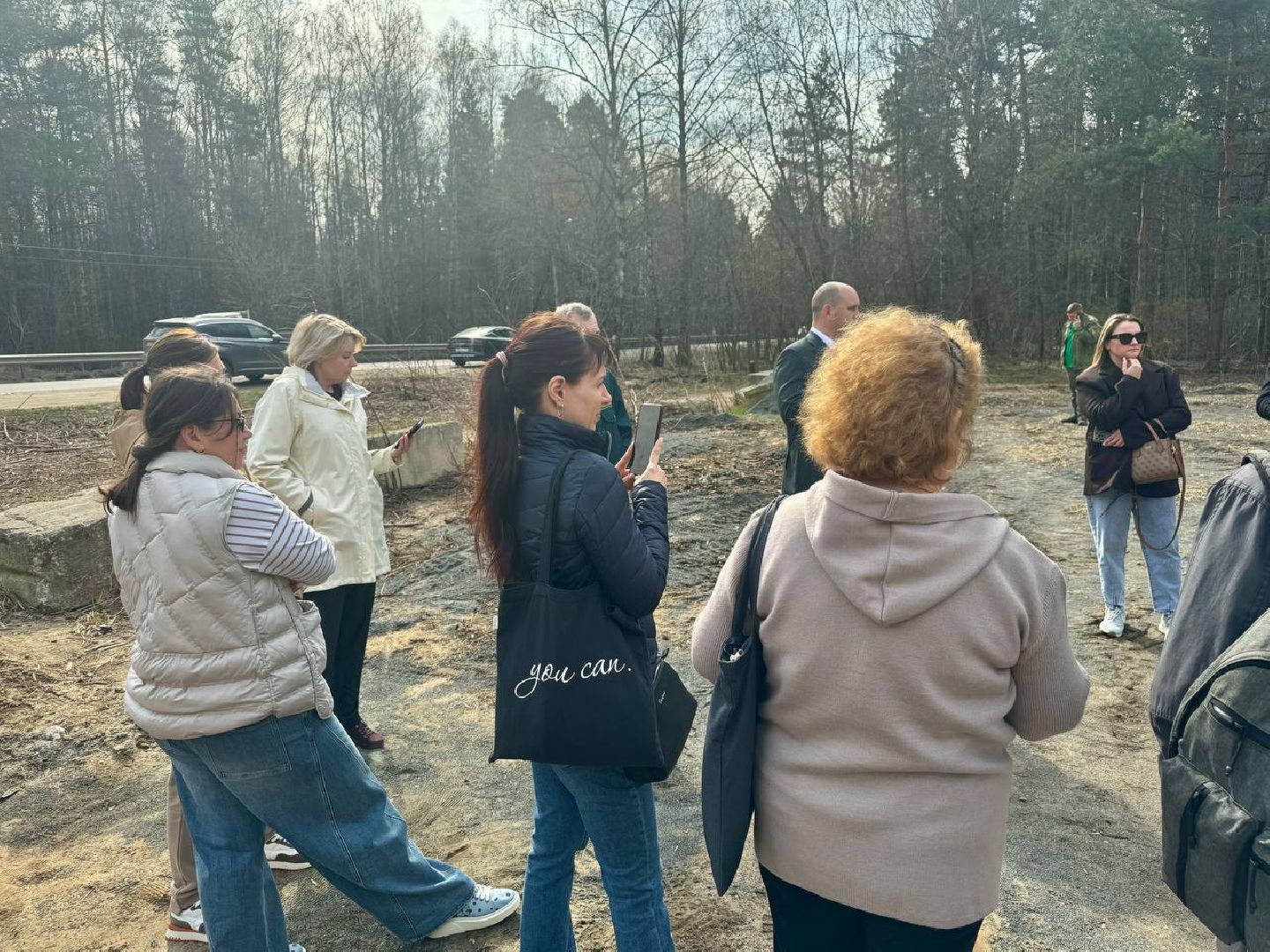 благоуйстройство, кучинский лесопарк, встреча администрации с жителями,