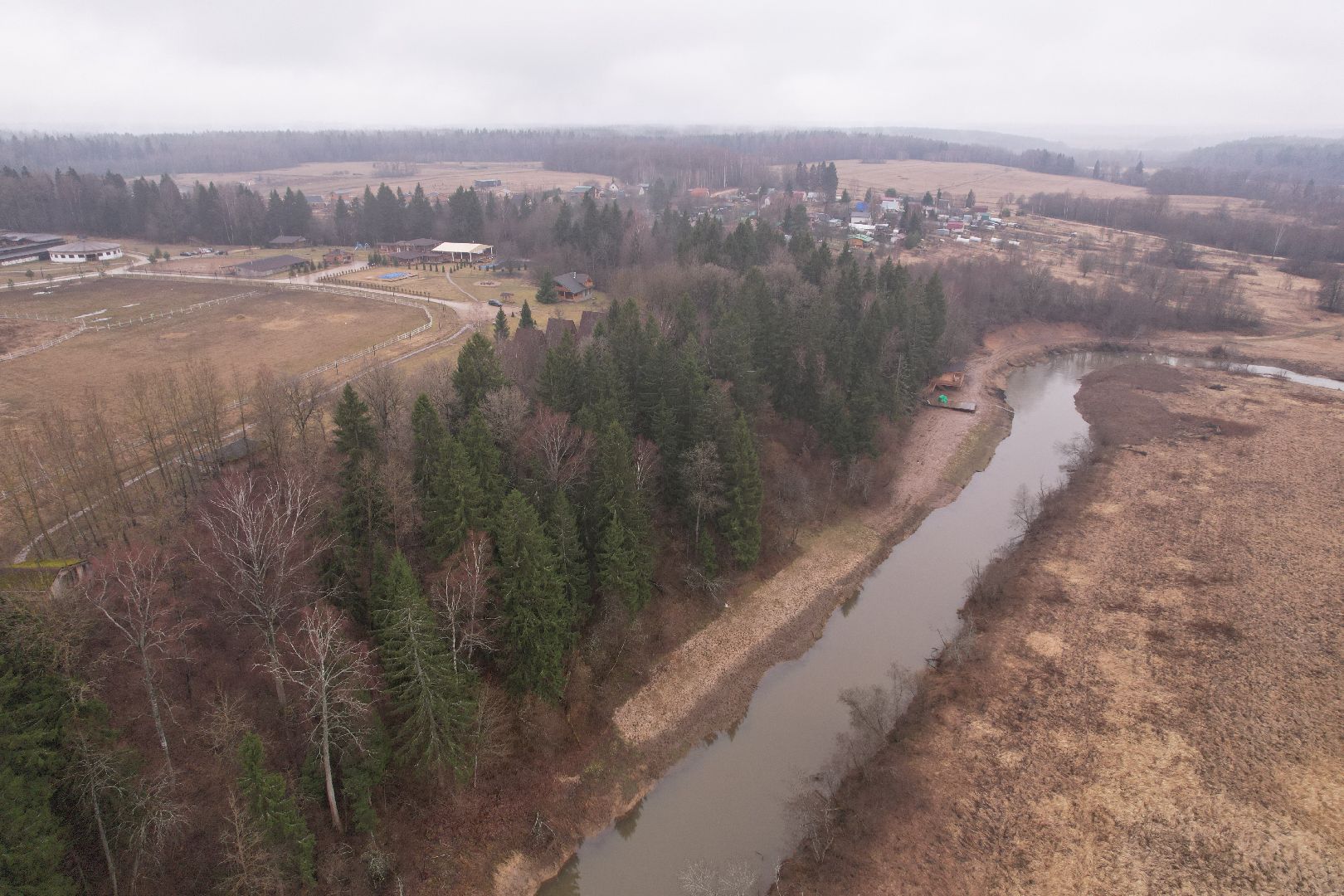 видео с коптера, эко-отель подмосковья, эко-отель под можайском,